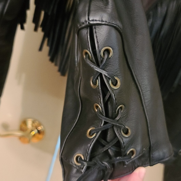 Force Genuine Leather Womens size 12 jacket - Picture 12 of 16